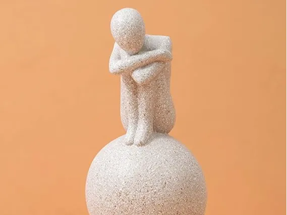 Thinking Sculpture | Modern | Sitting Sculpture
