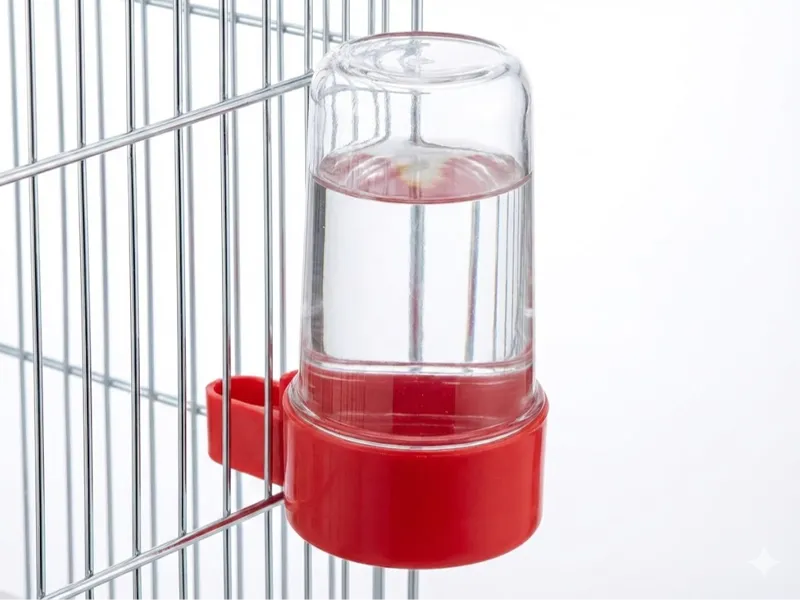 Bird tank drinker