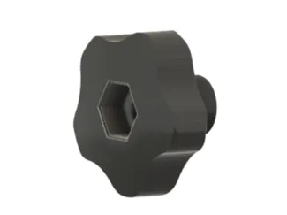 Star knob M12-60