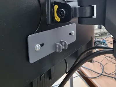 Echo Show 5 vesa mount for under monitor 75 to 100