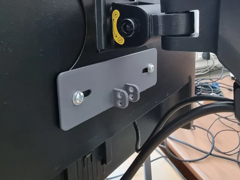Echo Show 5 vesa mount for under monitor 75 to 100