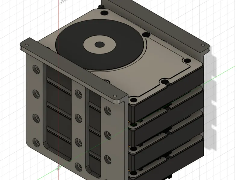 140mm Fan to HDD Adapter