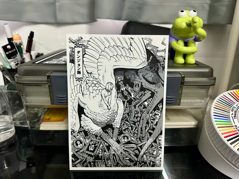 迷宫饭浮雕画-法琳&希斯尔