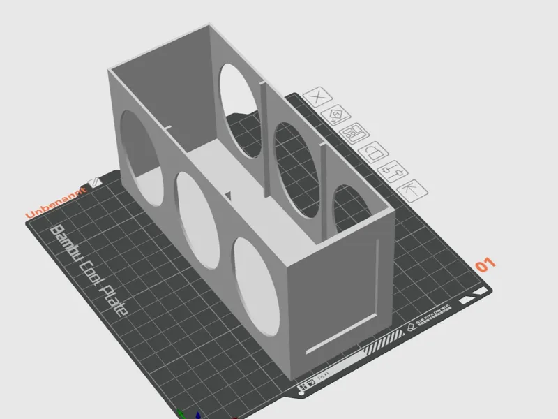 Medikinet Box Holder stackable - no Supports