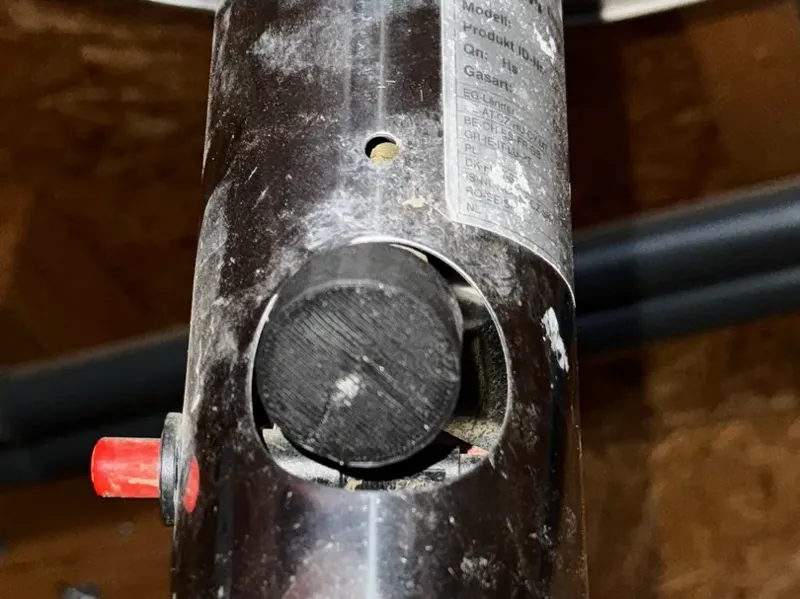 Knob for gas regulator of a patio heater