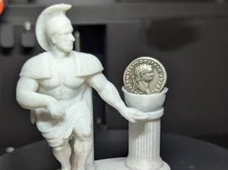 Roman Coin Display