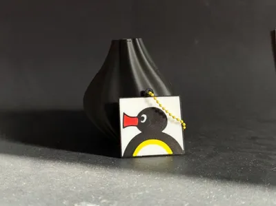 Pingu Penguin Keychain