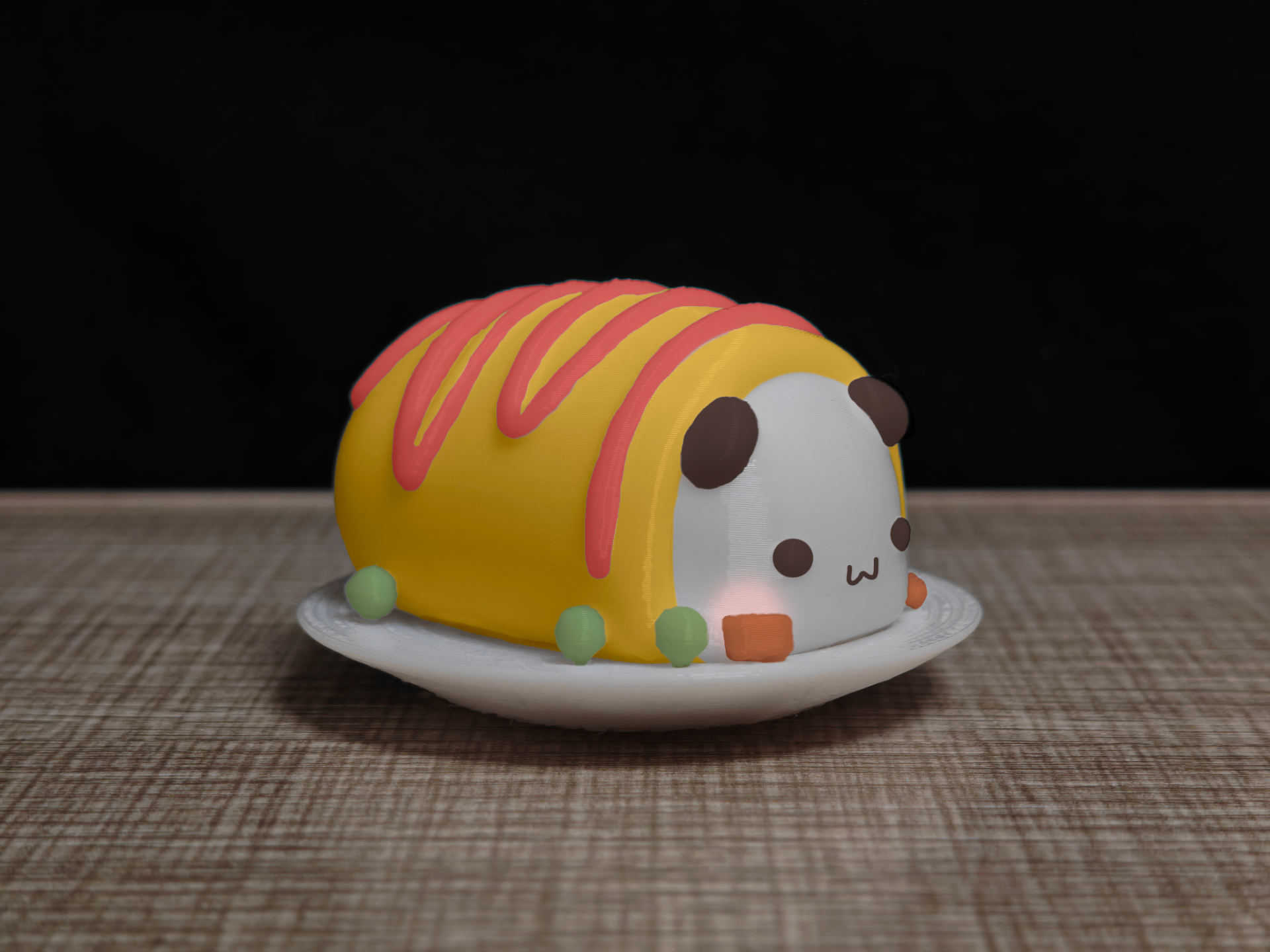 情侣熊系列-蛋包饭一二（Couple Bear-Omelette_rice_egg_Yier）