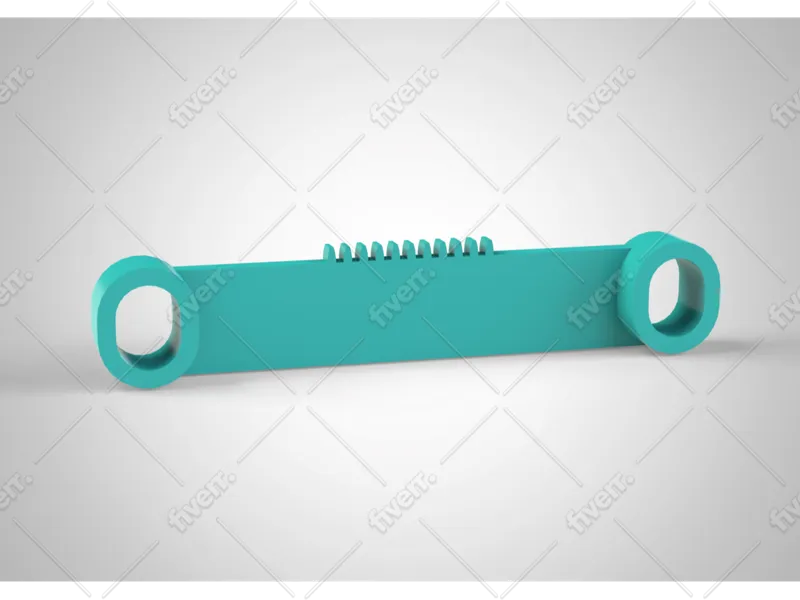 RC car steering gear wheel