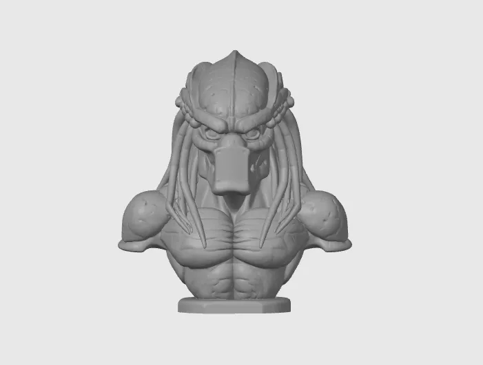 Carved Predator - Free 3D Print Model - MakerWorld