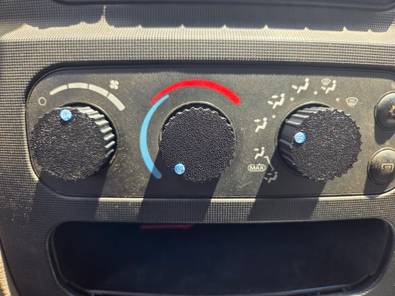 2002 Dodge Ram Climate Control Knob