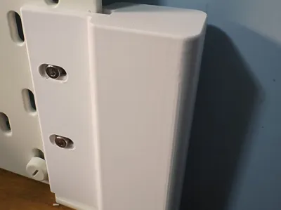 IKEA Skadis Pegboard Desk Mount Side Mount Adapter
