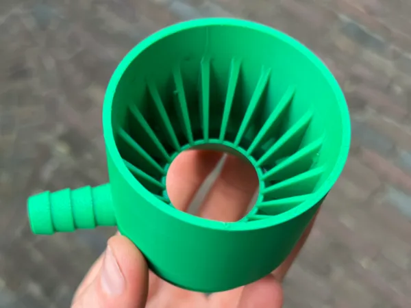 Collecteur d'eau de pluie pour gouttière 60 mm