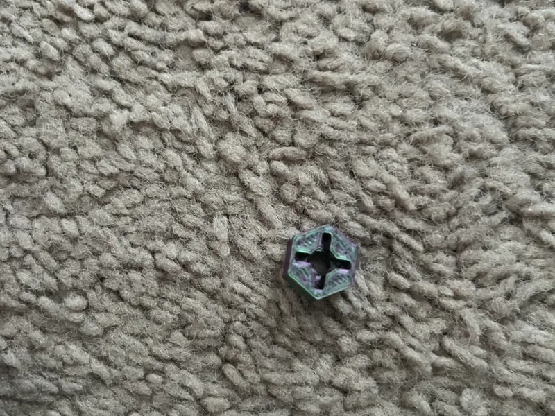 RC Car Hex Tire Attachment