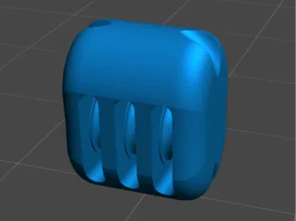 Treble-Sheaved Block for Ship Models