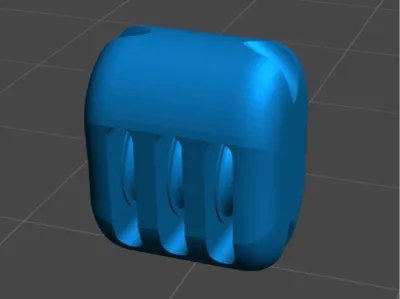 Treble-Sheaved Block for Ship Models