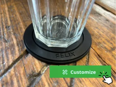 Customizable Name Coaster 50 minute  print