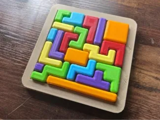 Block Blast 3D Puzzle Game (7 Pieces)