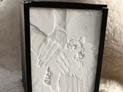 Lithophane Candle Box