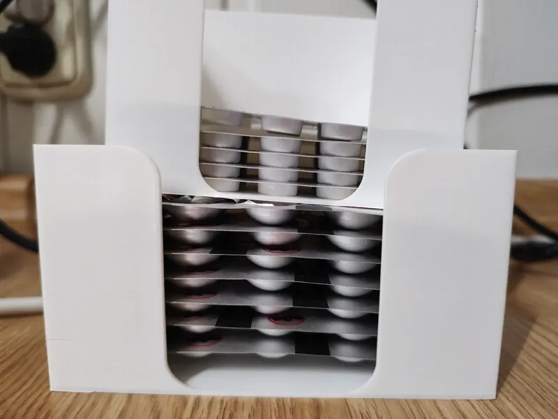 Medicine sheet storage box