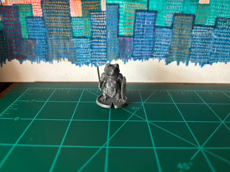 D&D Frog Knight