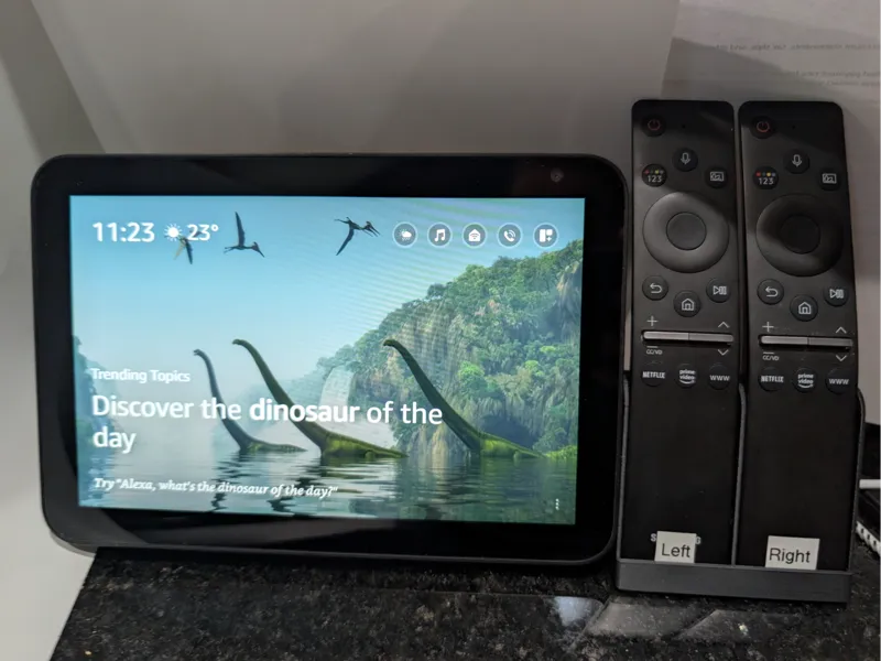 Samsung Dual Remote holder/stand