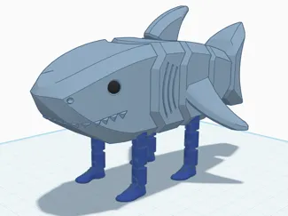 tralalero flexi shark