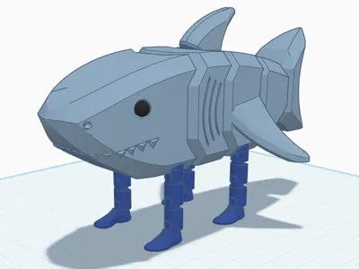 tralalero flexi shark