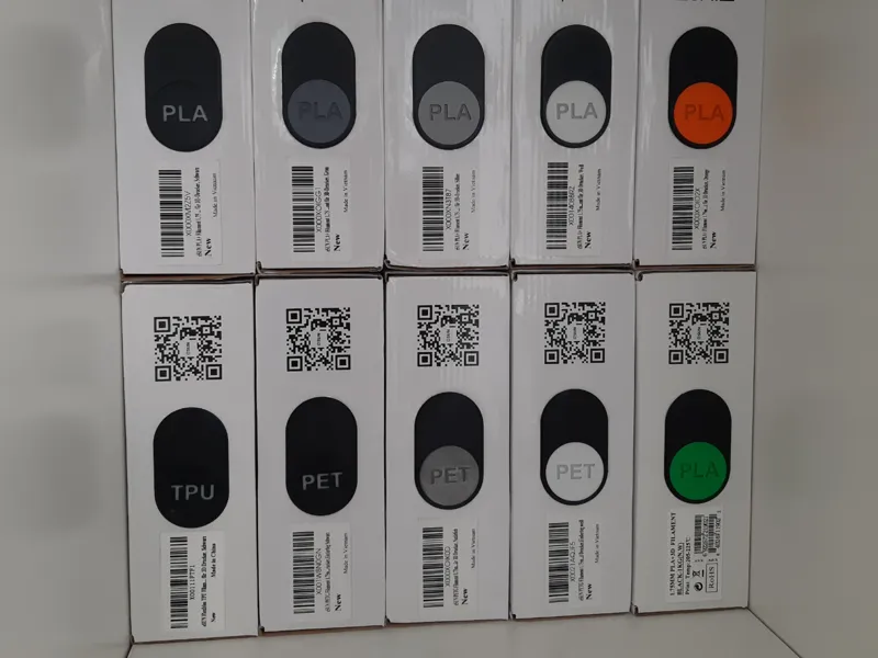 eSUN Filament Labels