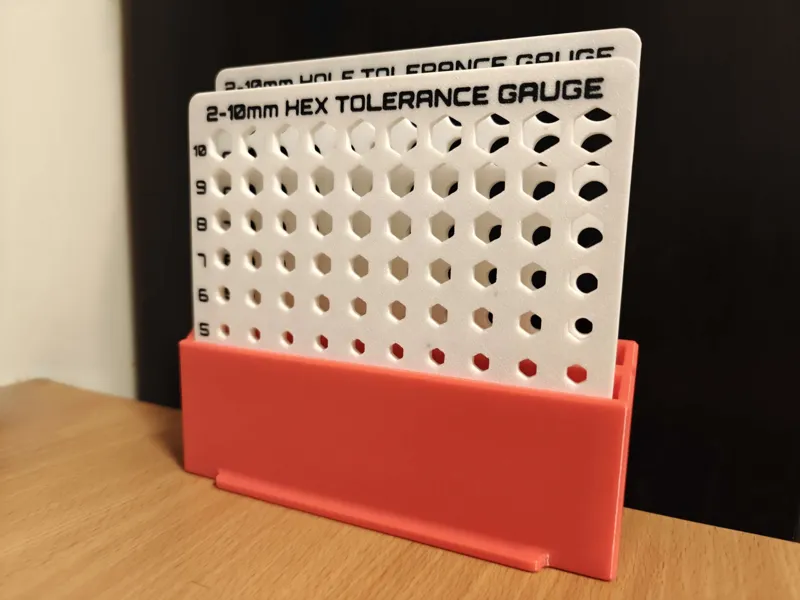 Metric Tolerance Gauge (2mm-10mm) with Stand