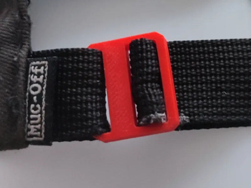 Cap Strap Holder Adjuster