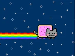 Sorry no photo but it is the rainbow cat
