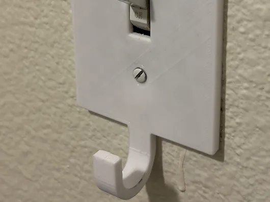 Light Switch Key Hook