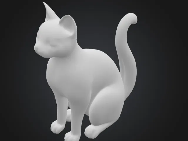 Sitting Cat