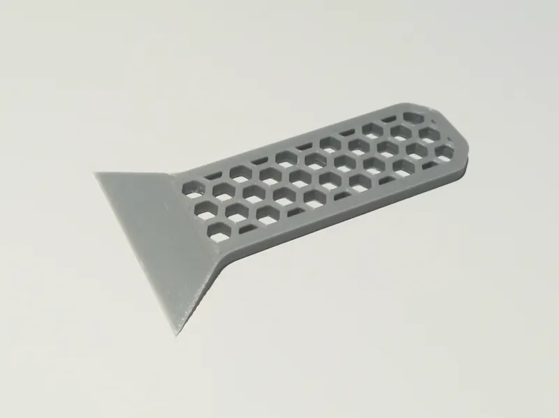 Minimalist bed scraper