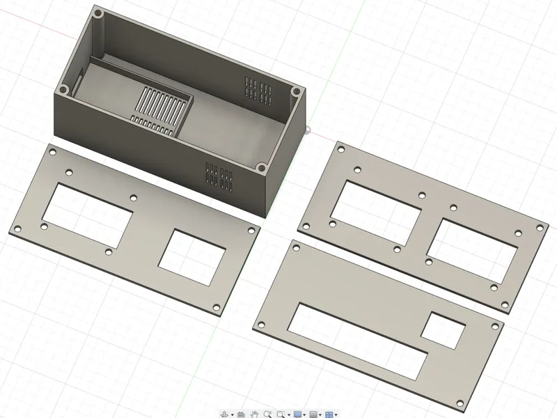 ESP32 case with different lid
