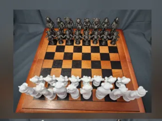 Ralph Lauren Polo Bear Chess Pieces 