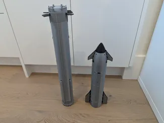 SpaceX Starship Super Heavy Booster (Block2 1:144)