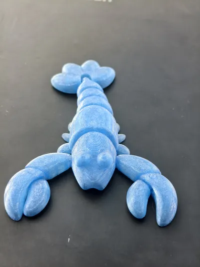 Crayfish, fully articulated including claws, no supports needed - Free ...