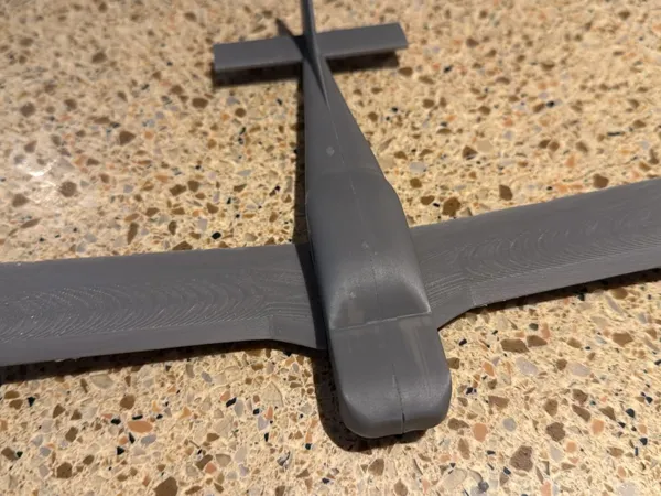 Maquette d'avion pour essais en soufflerie