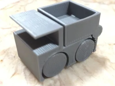 Tiny Toy Dump Truck
