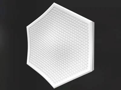 Somethingon 3D wall art sculpture with mounting