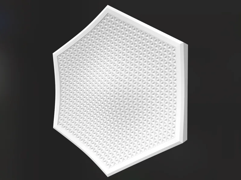 Somethingon 3D wall art sculpture with mounting