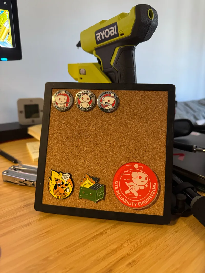150x150x15 Cork Board Frame