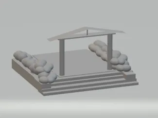 Cool Japan Temple for figures