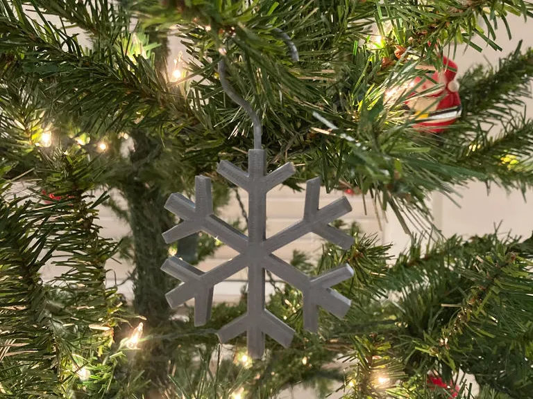 snowflake ornament