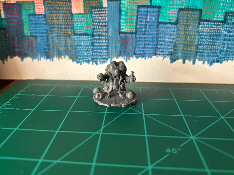D&D Frog Alchemist