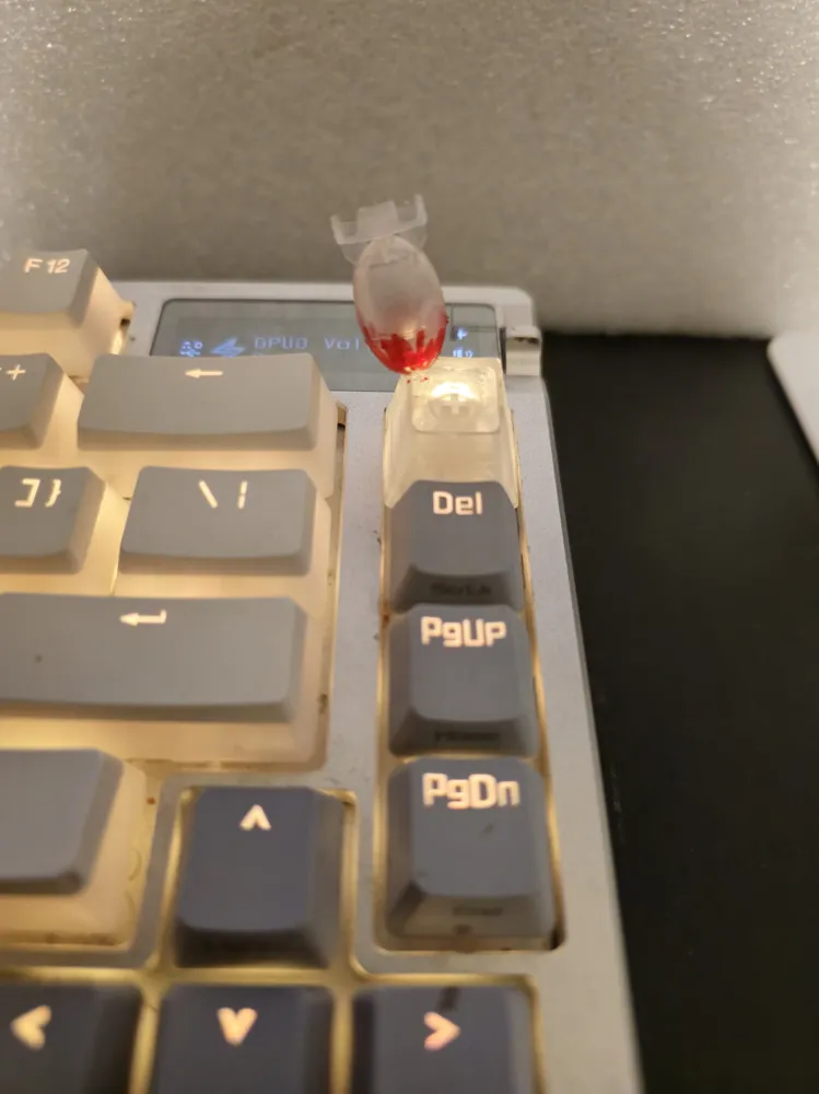 Nuke Key Cap Fallout Mini Nuke CherryMX Keyboard keycap Remixed by Ryxxi_makes ...