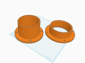 75er Flange für IBC Behälter oder Teichbereich