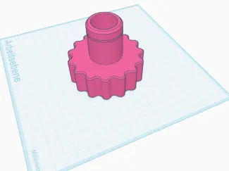 IBC Poolfilter Anschluss auf 33mm Schlauch